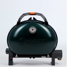 Pro Iroda O-GRILL 500M bicolor гриль газовый переносной, черный-зеленый + адаптер А