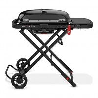 Weber Traveler Stealth Edition гриль газовый портативный, черный