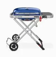 Weber Traveler гриль газовый портативный, синий Weber Traveler гриль газовый портативный, синий